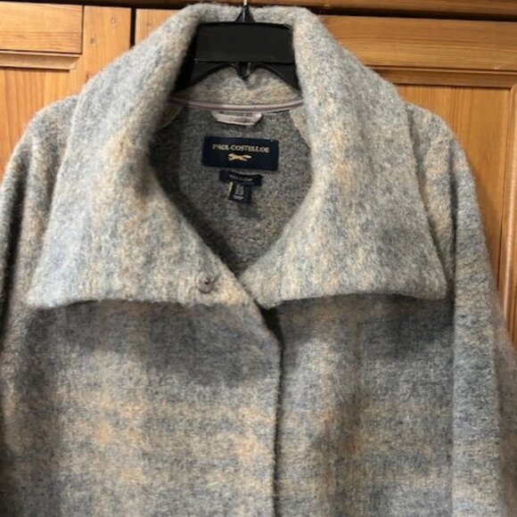Wool blend demi-season coat , size M, Very Good condition ! - Picture 4 of 14